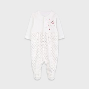 Baby overalls Flamingo, color: Lactic, size: 74, sku 379-513