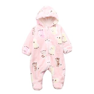 Rompers for children Flamingo, color: Light pink, size: 56, sku 497-910