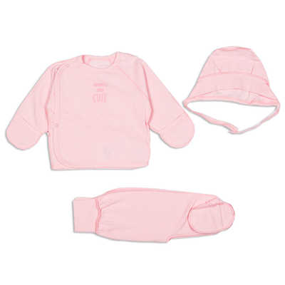 Комплект ясельний Фламінго, колір: Рожевий, розмір: 56, арт. 695-331 695-331 фото