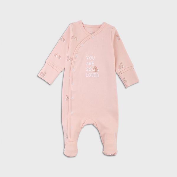 Baby overalls Flamingo, color: Powder, size: 50, sku 468-101
