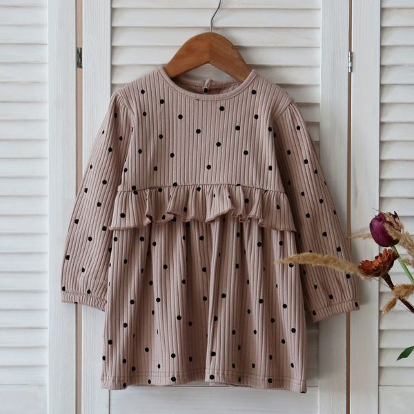 Flamingo girls dress, color: Powder, size: 86, sku 1028-117 1028-117
