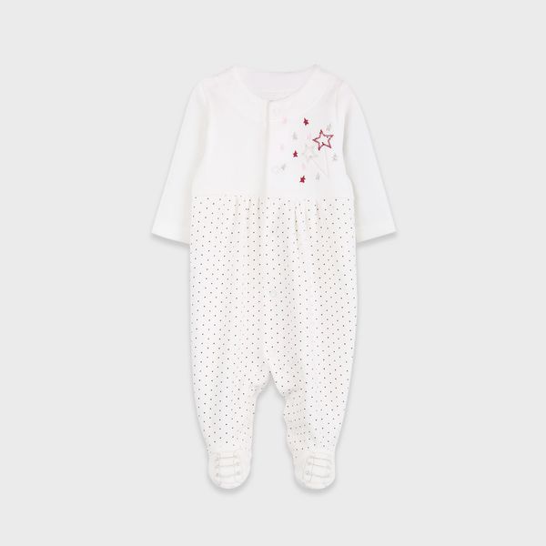 Baby overalls Flamingo, color: Lactic, size: 74, sku 379-513