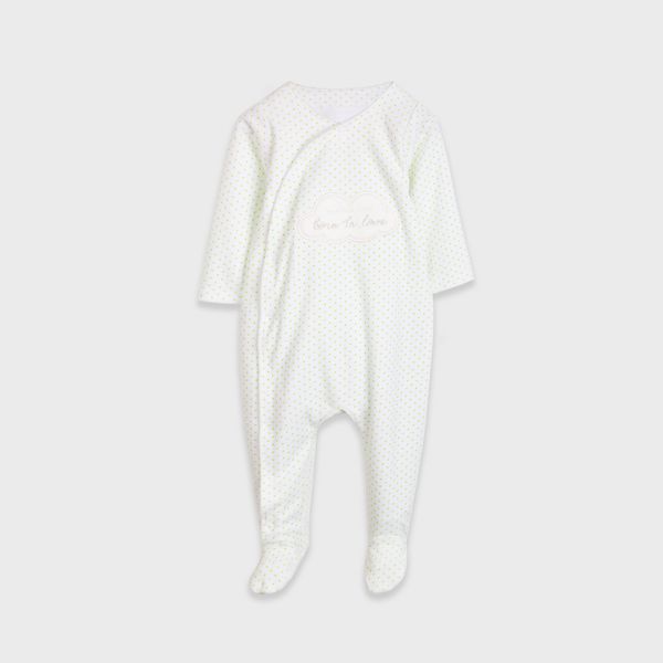 Baby overalls Flamingo, color: White, size: 56, sku 332-507