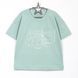 Children's T-shirt Flamingo, color: Mint, size: 116, sku 1047-114 1047-114 #1