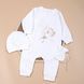 Festive set 3 items Flamingo, color: Lactic, size: 68, sku 123-212 123-212 #1