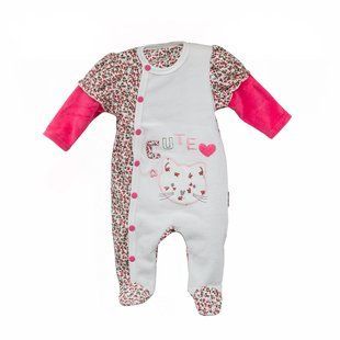 Toddler jumpsuit Flamingo White, size: 62, sku 335-513А 335-513А