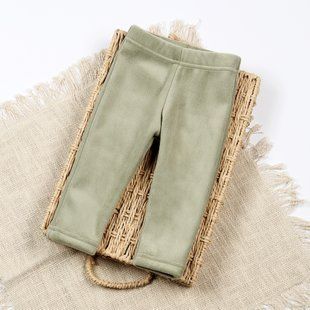 Girls' pants Flamingo, color: Dark beige, size: 68, sku 1039-928 1039-928