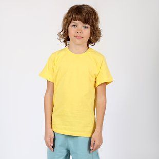 Футболка дитяча Фламінго, колір: Лимонний , розмір: 98, арт. 300-103 300-103