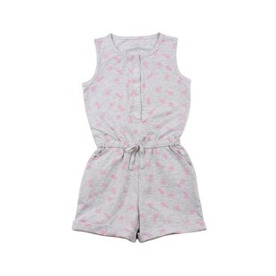 Girls' overalls Flamingo, color: Melange, size: 140, sku 712-424