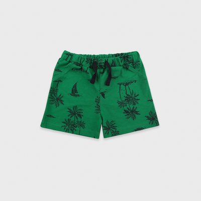 Shorts for the boy Flamingo, color: Green, size: 86, sku 536-117