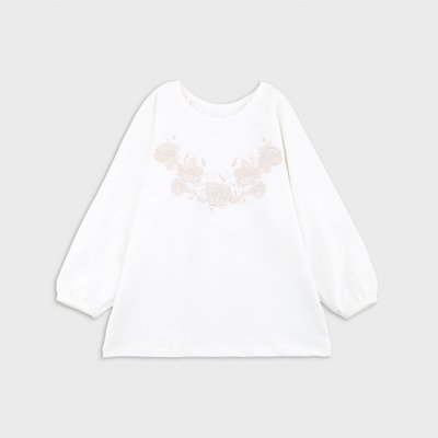 Блузка для дівчаток Фламінго, колір: Молочний, розмір: 92, арт. 337-417 337-417 фото