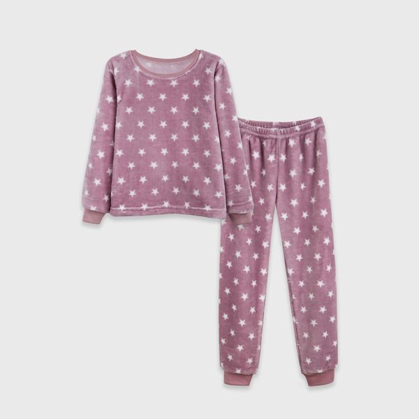Children's terry set Flamingo, color: Lilac, size: 98-104, sku 855-910 855-910