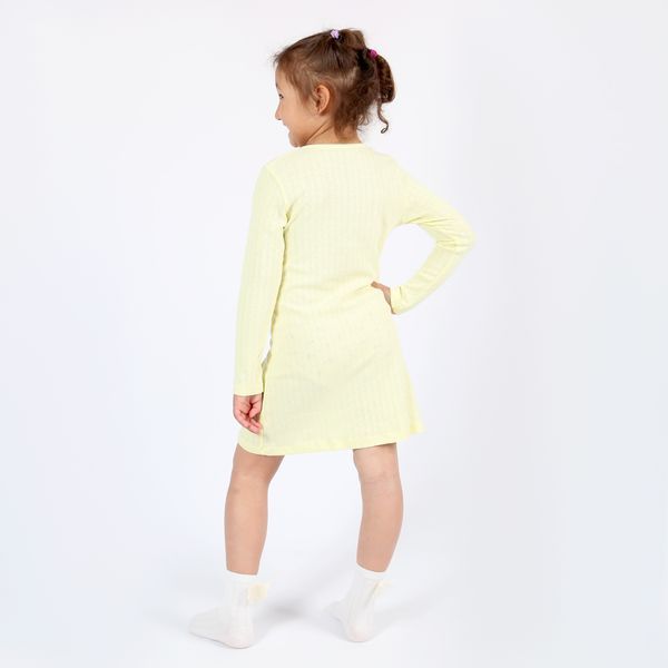 Flamingo nightgown for girls Yellow, size: 122, sku 243-1022 243-1022