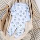 Nursery jumpsuit Flamingo, color: Light blue, size: 80, sku 647-118 647-118 #1