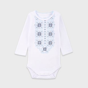 Bodysuit for children Flamingo, color: White, size: 86, sku 171-060