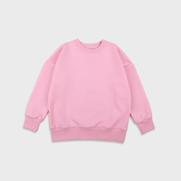 Sweatshirt for girls for Flamingo Light pink, size: 128, sku 866-325