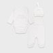 Комплект ясельний Фламінго, колір: Молочний, розмір: 62, арт. 433-065 433-065 фото 1