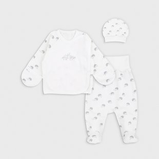 Nursery set Flamingo 3 items, color: Lactic, size: 56, sku 605-095