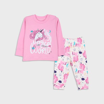 Nursery pajamas Flamingo Pink, size: 80, sku 613-086