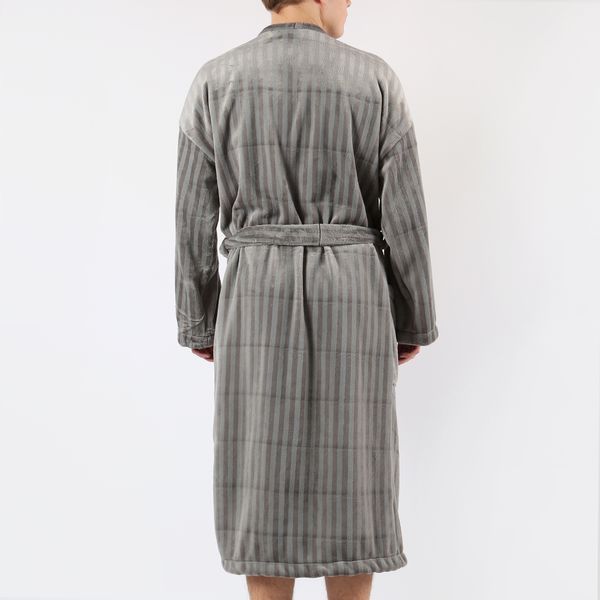 Men's robe ZAVA, color: Khaki, size: M-L, sku 063-927 063-927