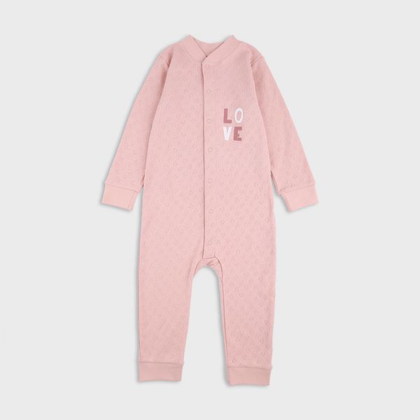 Toddler jumpsuit Flamingo, color: Powder, size: 80, sku 427-098