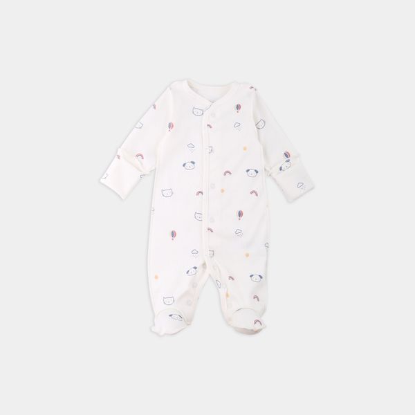 Baby overalls Flamingo, color: Lactic, size: 56, sku 365-083