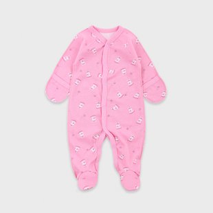 Baby overalls Flamingo, color: Pink, size: 62, sku 669-070