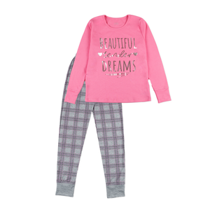 Pajamas for girls Flamingo, color: Pink, size: 158, sku 240-222 240-222