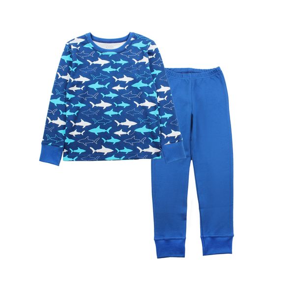Піжама для хлопчика Фламінго, колір: Синій, розмір: 122, арт. 249-217 249-217 фото