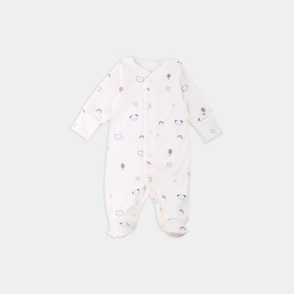 Baby overalls Flamingo, color: Lactic, size: 62, sku 365-083