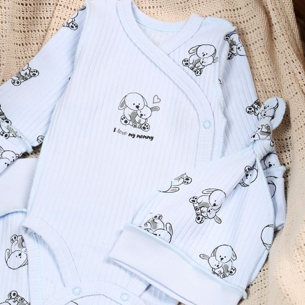 Nursery set 3 items Flamingo, color: Light blue, size: 56, sku 433-118 433-118
