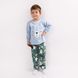 Pajamas for boys from Flamingo, color: Aqua, size: 110, sku 329-052 329-052 #1