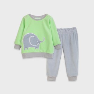 Children's set Flamingo, color: Lettuce, size: 86, sku 601-512