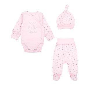 Nursery set Flamingo Pink, size: 62, art. 433-022