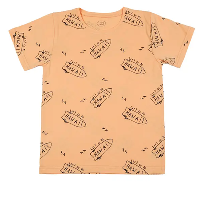 T-shirt for boys Flamingo, color: Оrange, size: 140, sku 864-124К