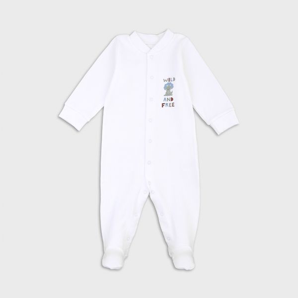 Baby overalls Flamingo, color: Lactic, size: 80, sku 647-099