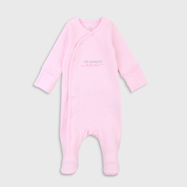 Baby overalls Flamingo, color: Pink, size: 62, sku 468-106