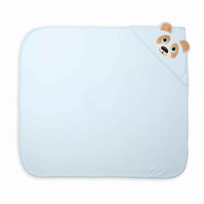 Towel diaper with a corner, color: Aqua, size: 90 Х 85, sku 618-212
