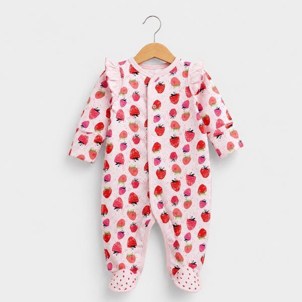 Rompers for children Flamingo, color: Pink, size: 62, sku 199-117 199-117