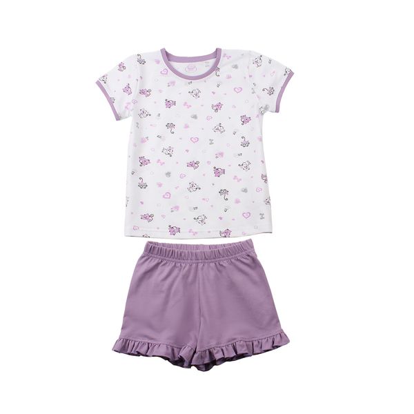 Pajamas for girls Flamingo Lilac, size: 110, sku 228-420