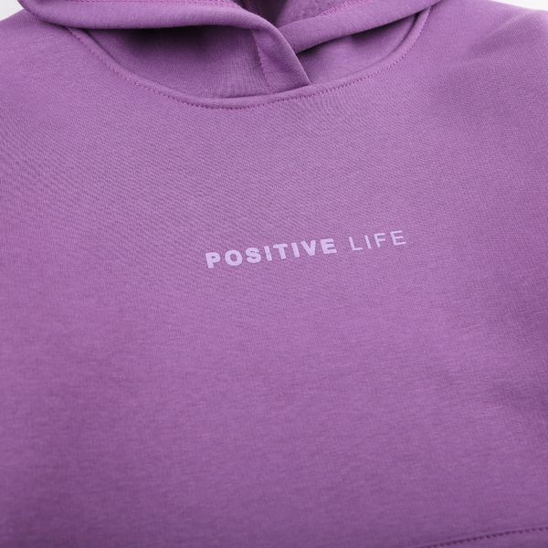 Костюм для дівчаток "POSITIVE LIFE, колір: Фіолетовий, розмір: 122, арт. 721-341 721-341 фото