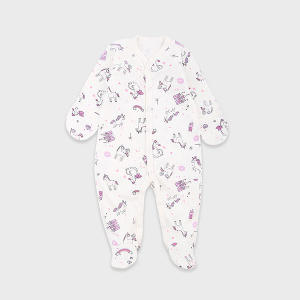 Baby overalls Flamingo, color: Lilac, size: 56, sku 669-070