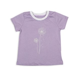 T-shirt for girls for Flamingo, color: Light purple, size: 110, sku 987-110