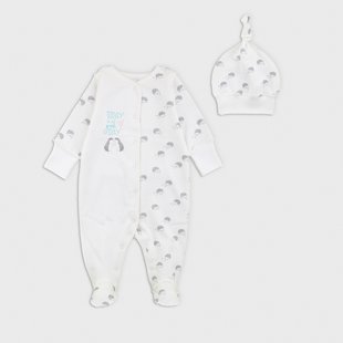 Nursery set Flamingo 2 items, color: Lactic, size: 62, sku 372-095