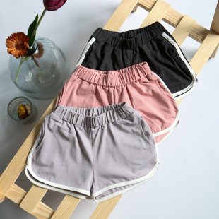 Flamingo shorts for girls light gray, size: 140, sku 786-416