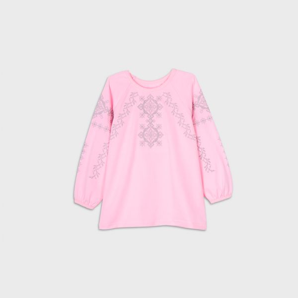 Блузка для дівчаток Фламінго, колір: Рожевий, розмір: 92, арт. 337-417 337-417 фото