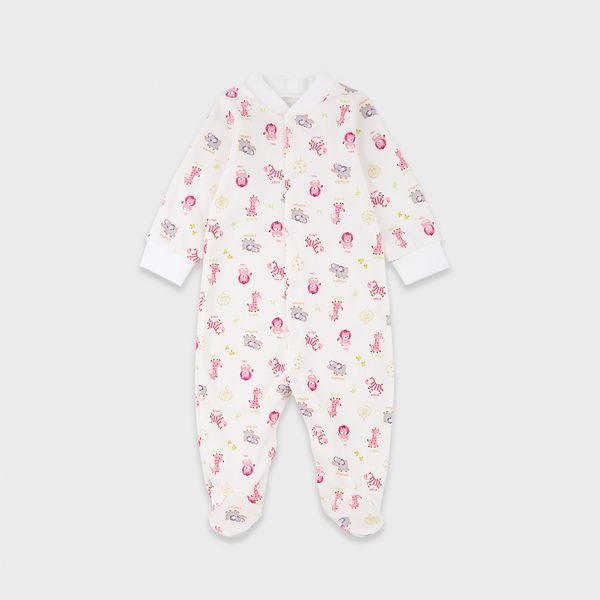 Baby overalls Flamingo, color: Lactic, size: 80, sku 647-217