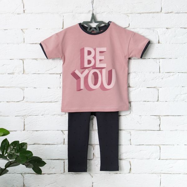 Set for girls Flamingo, color: Powder, size: 80, sku 275-417 275-417