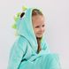 Dressing gown for girls "DINO Mint, size: 98, sku 714-909