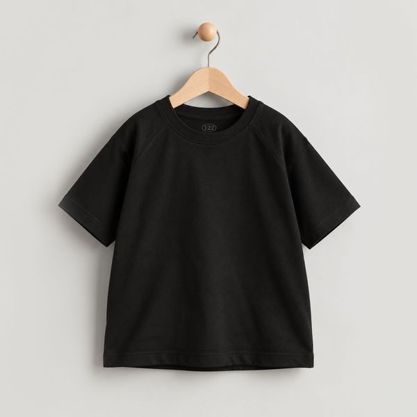 Children's T-shirt Flamingo, color: Black , size: 164, sku 1082-416 1082-416